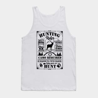 Hunting rules Tank Top